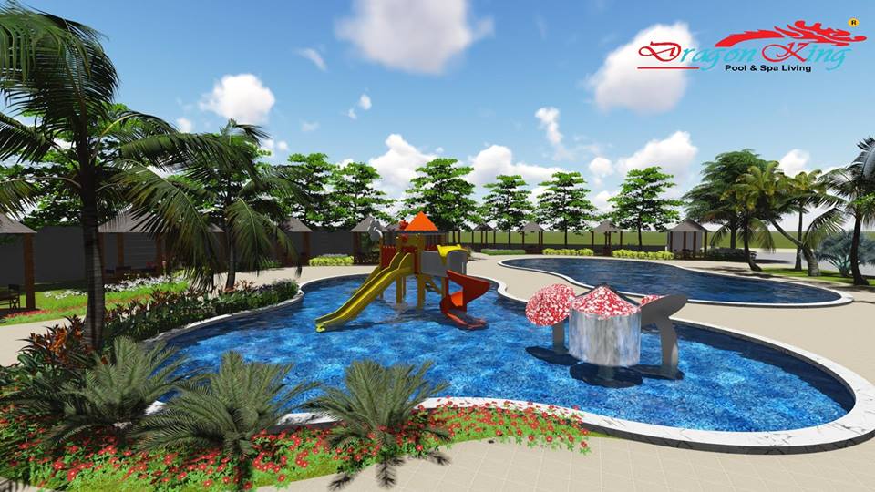 mẫu hồ bơi kinh doanh