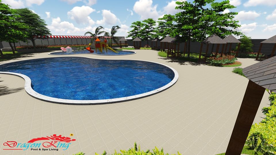 mẫu hồ bơi kinh doanh