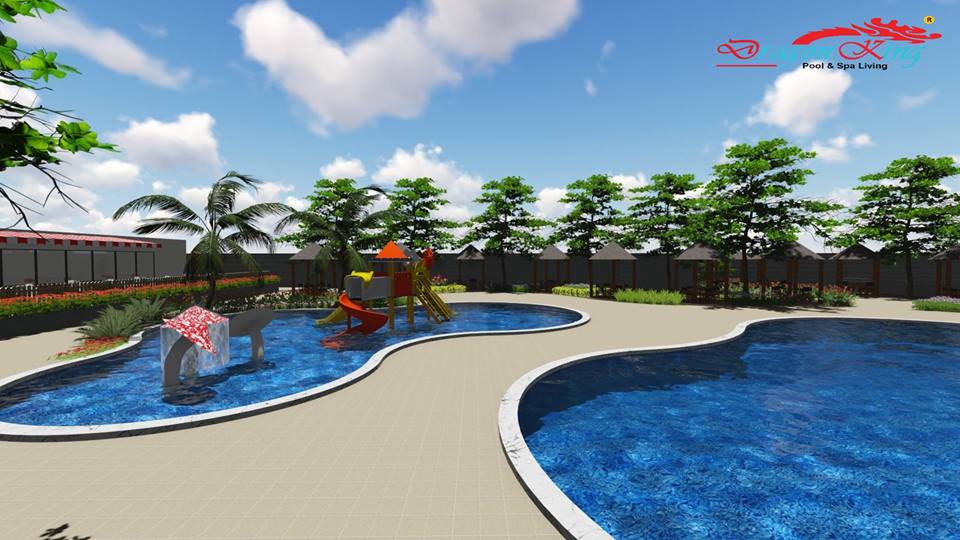 mẫu kinh doanh hồ bơi