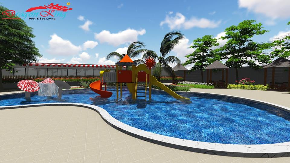 mẫu kinh doanh hồ bơi