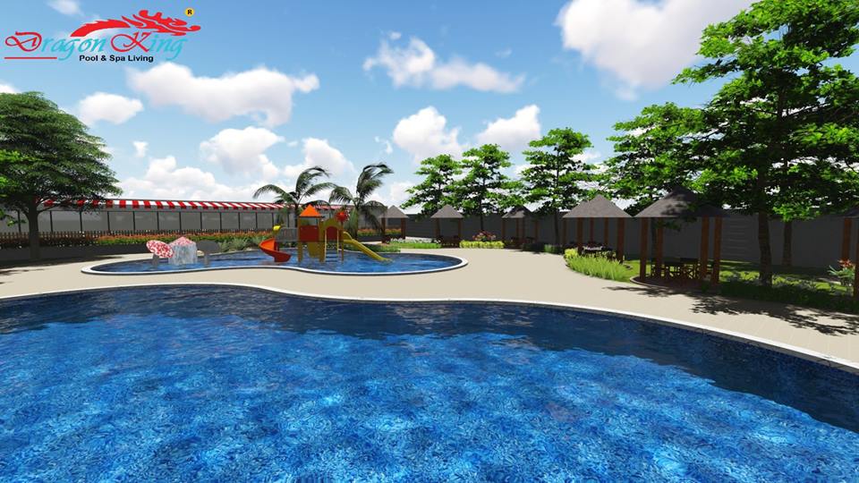 mẫu kinh doanh hồ bơi