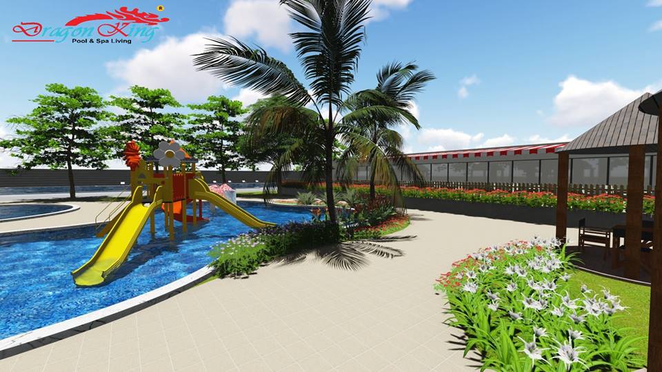 mẫu kinh doanh hồ bơi