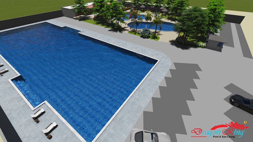 mẫu hồ bơi kinh doanh